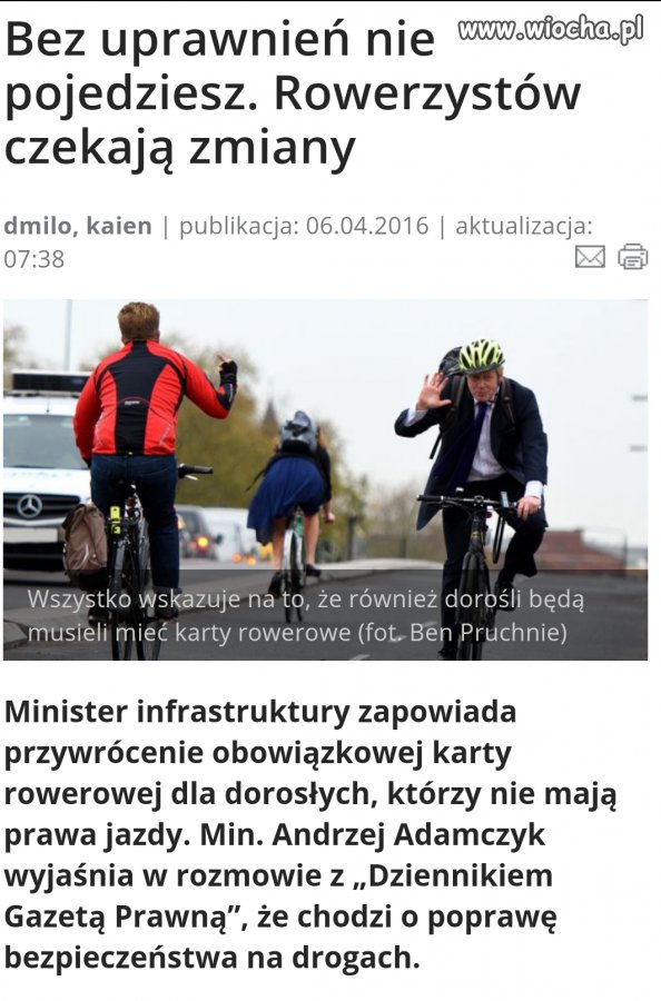 Ręce opadają. Co oni jeszcze wymyślą.