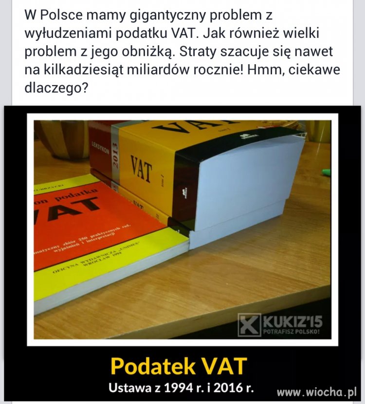 Gigantyczne wyłudzenia podatku.