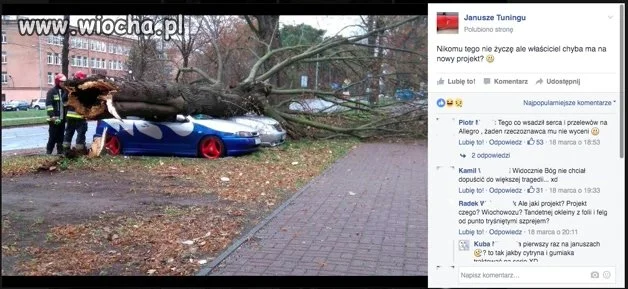 Tuning z obniżonym zawieszeniem 