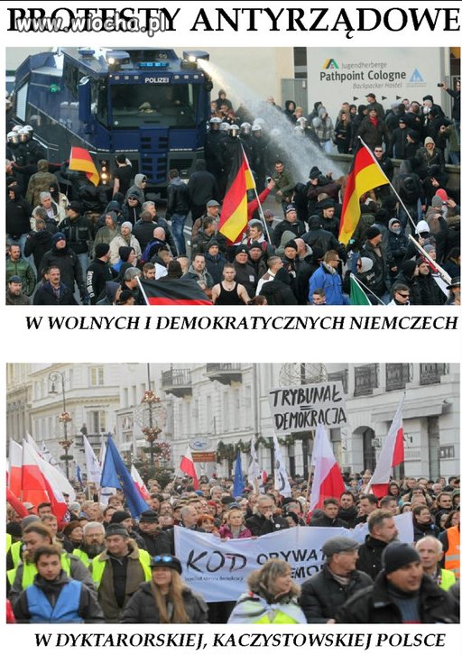 Podwójne standardy.