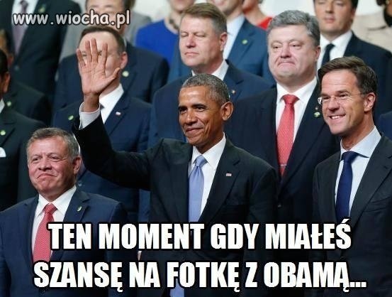 Fotka z Obamą