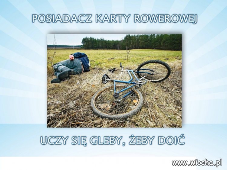 CYKLIŚCI, DRŻYJCIE 