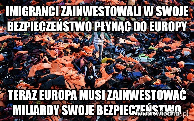 Cmentarzysko kamizelek ratunkowych