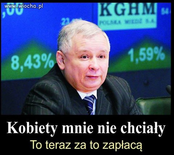 On nigdy nie ukrywał swej niechęci do kobiet  