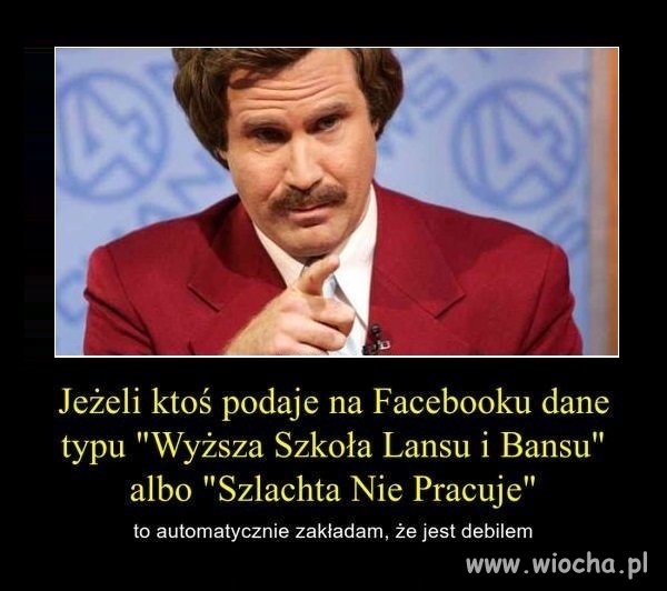 Wyższa szkoła lansu i bansu