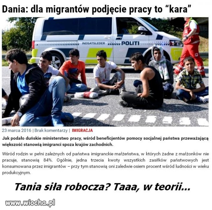 Praca to kara ... 84% małżeństw nie pracuje ...