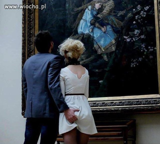 W muzeum sztuke można dotknąć