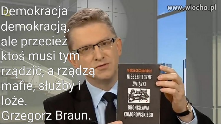 Demokrację można opisać jednym zdaniem.