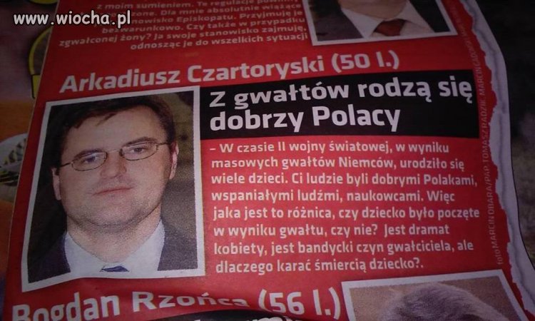 Poseł Arkadiusz Czartoryski.