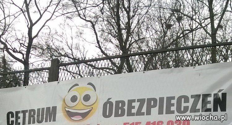 Chodźmy do "cętrum óbezpieczeń"