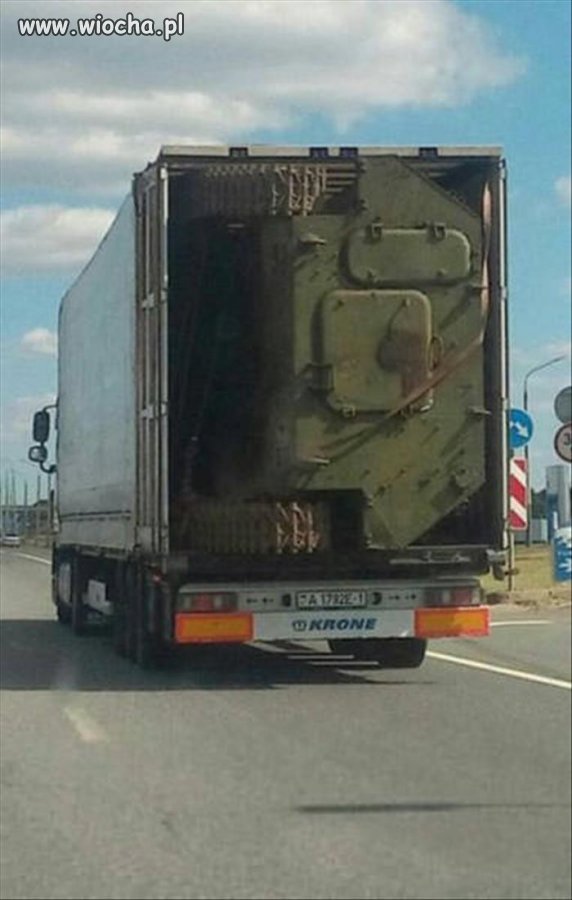 Widziałem malucha na pace 
