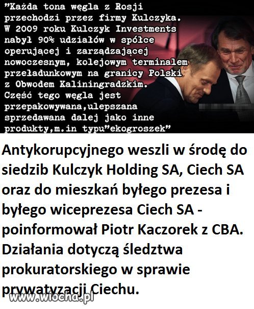 CBA wkroczyło do siedziby Kulczyk Holding i prezes 