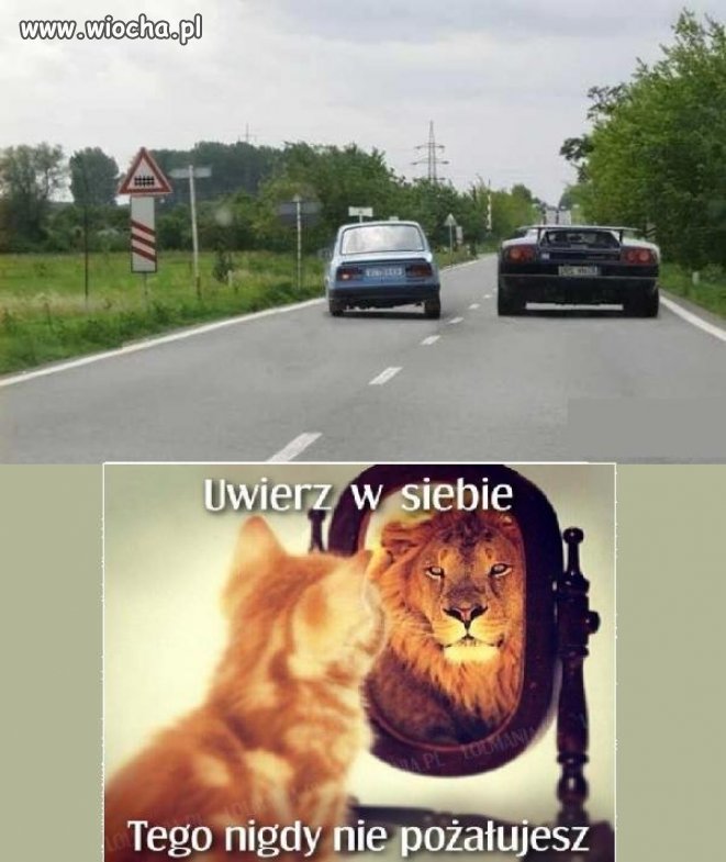 Wiara w siebie ...