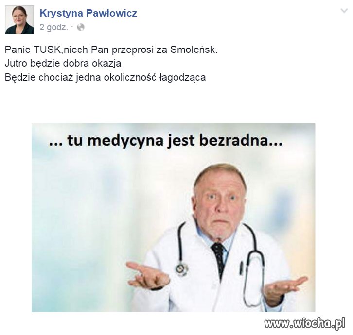 Krystyna jak napisze to napisze 