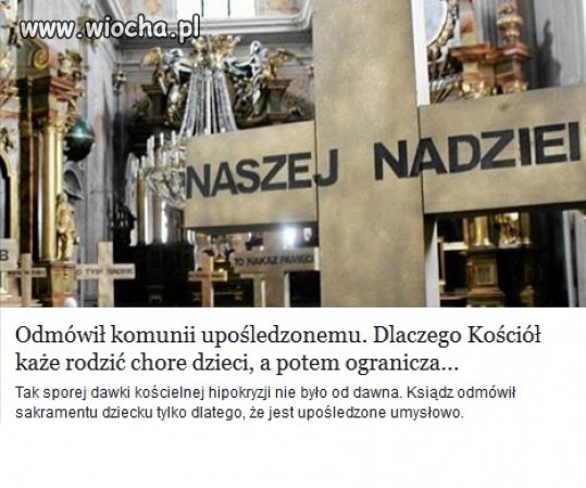 Hiopokryzja goni hipokryzję