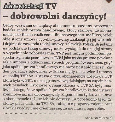 Zakodować tvpis