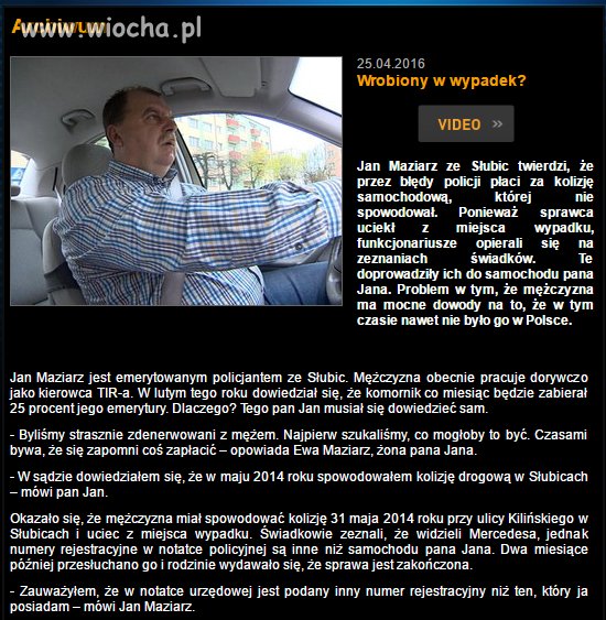 Kozioł ofiarny?