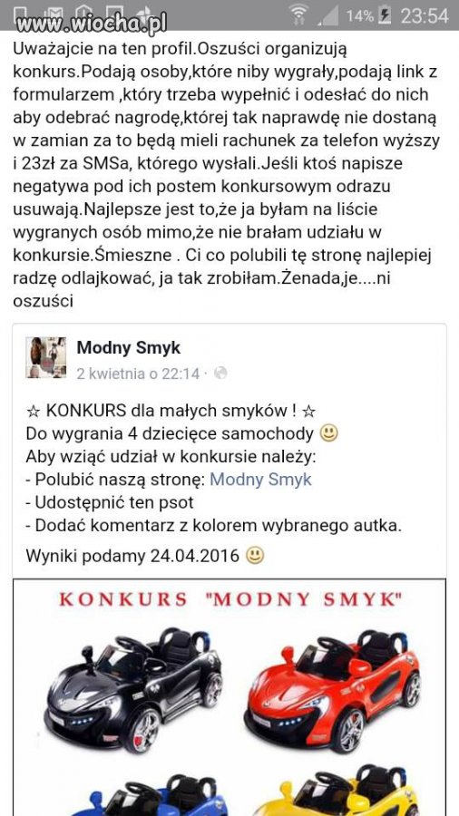 Modny smyk na fb