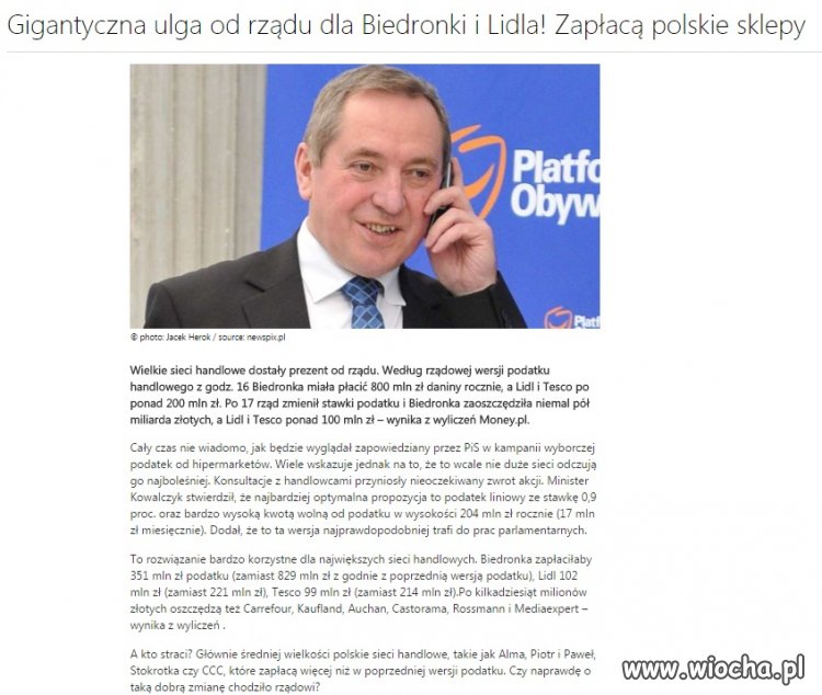To było do przewidzenia... 