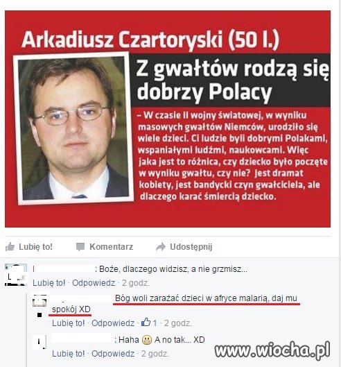 Kretynizmu polityków ciąg dalszy