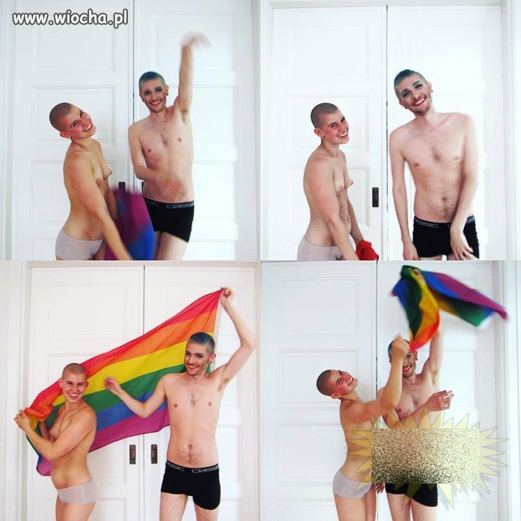 Tęczowe pajacyki