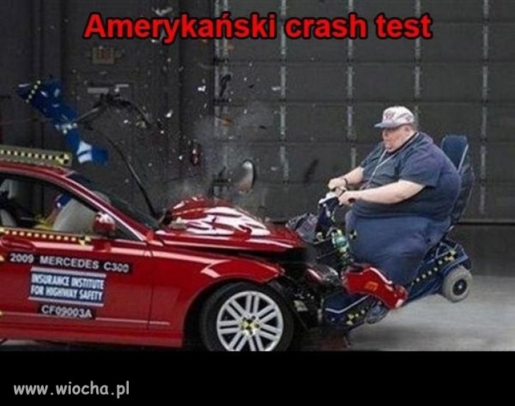 Crash test w USA 