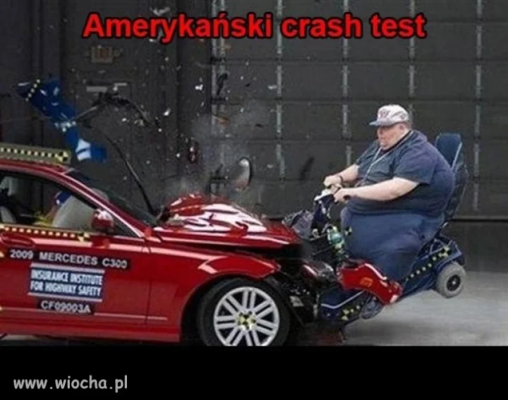 Crash test w USA 