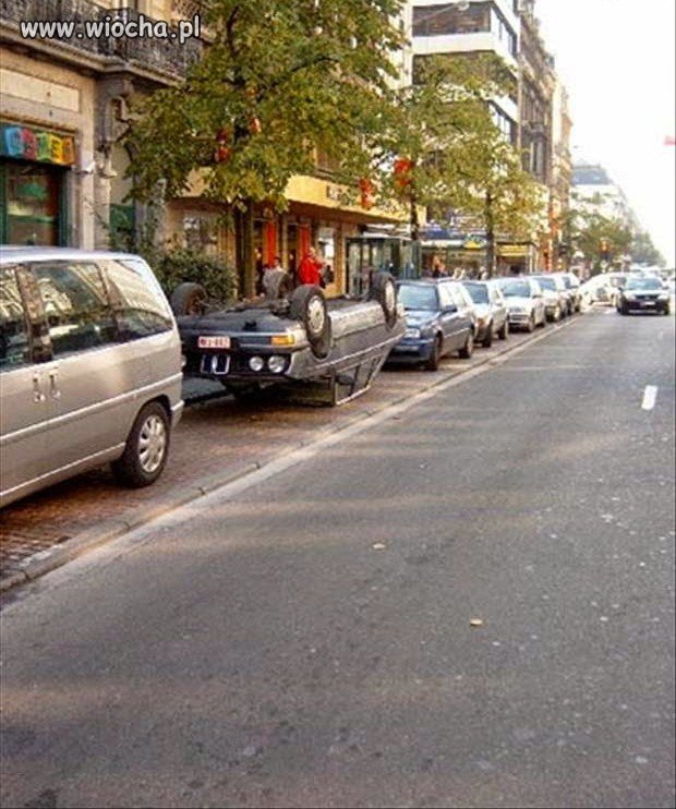 A w mieście parkuję tak 