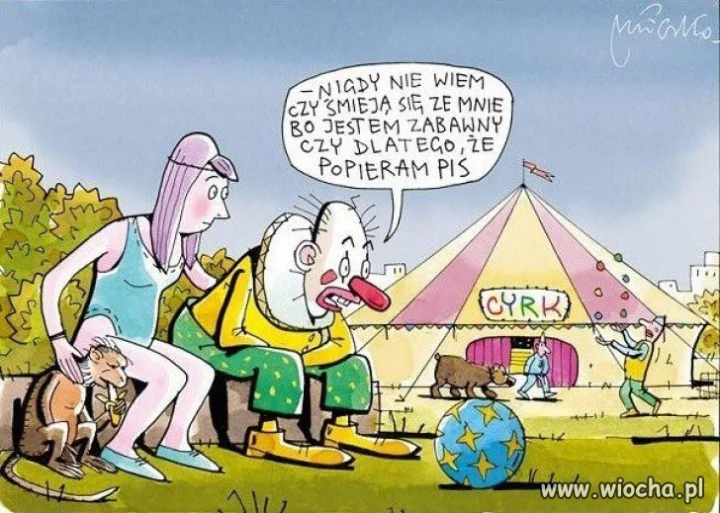 Dzisiaj łatwo być błaznem