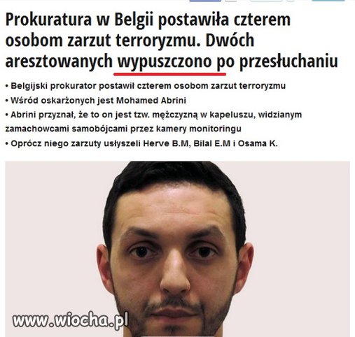 Belgijska "walka" z terroryzmem.  