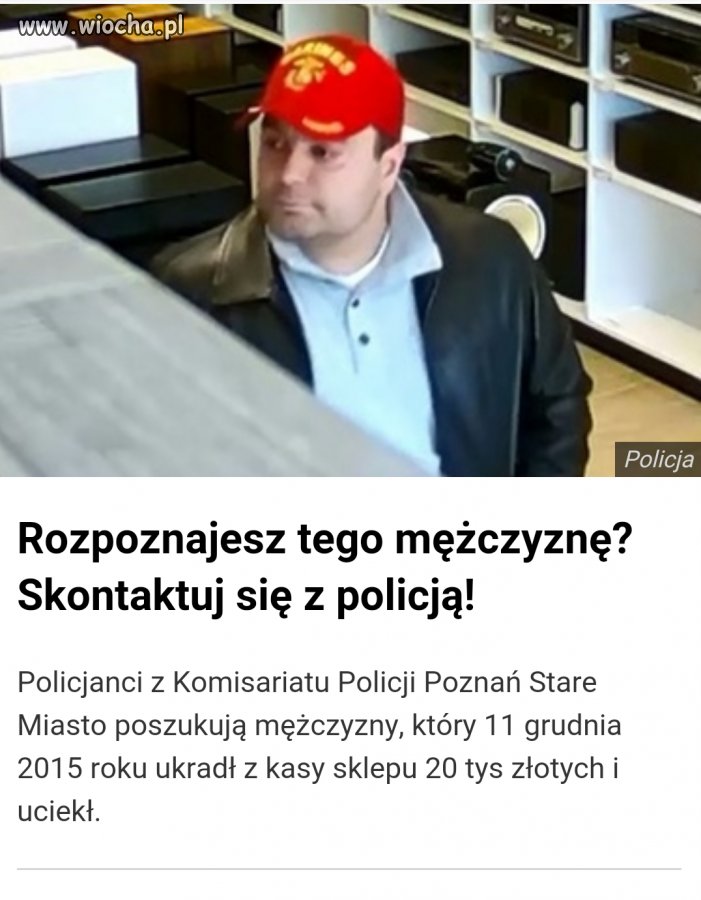 Ktoś może poznaje ten ciapaty ryj