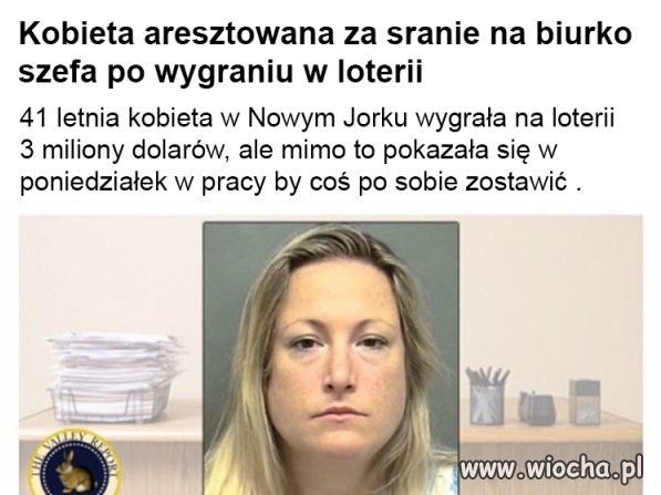 No to sobie przesrała 