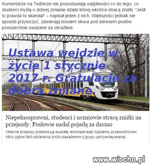 1 stycznia wejdzie dobra zmiana