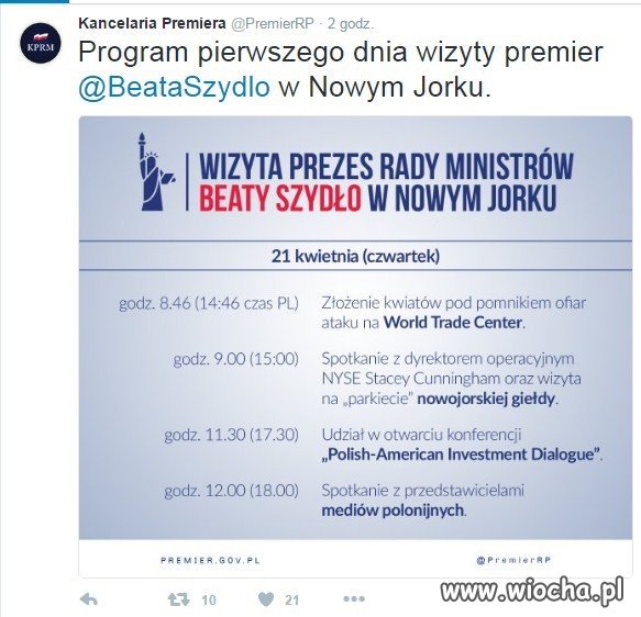 Same "ważne" spotkania z "ważnymi" 