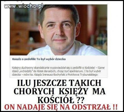 Taki ksiądz powinien znaleźć się na tej 