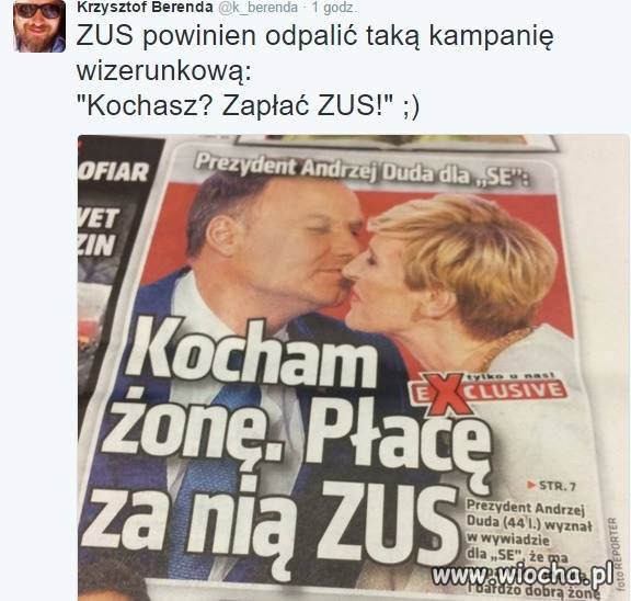 Płacę ZUS