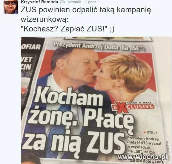 Płacę ZUS