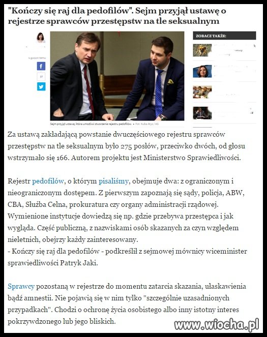 A poprawkę sejm też przyjął