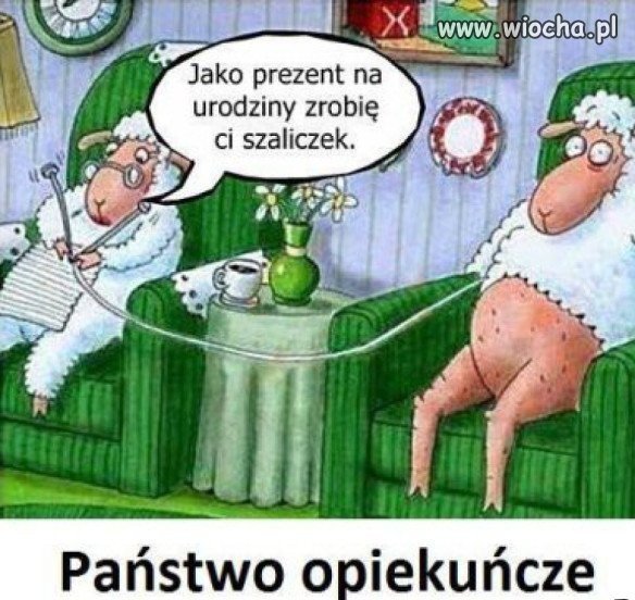 Przynajmniej w szyję ciepło 
