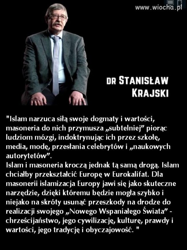 Teoria spiskowa? Może kiedyś, dzisiaj widzimy 