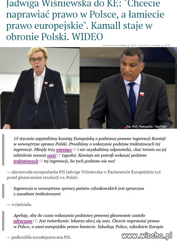 Hipokryzja UE.