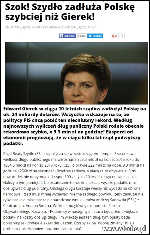 PO zadłużało nas...ok