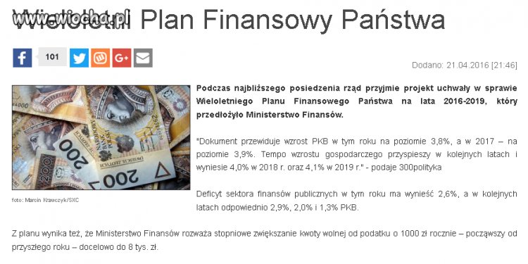 Ambitny plan rządu wg prorządowego portalu