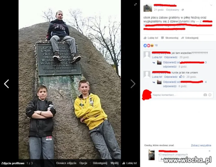 "obok placu zabaw"
