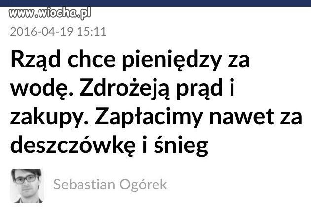 A podatki miały być niższe 