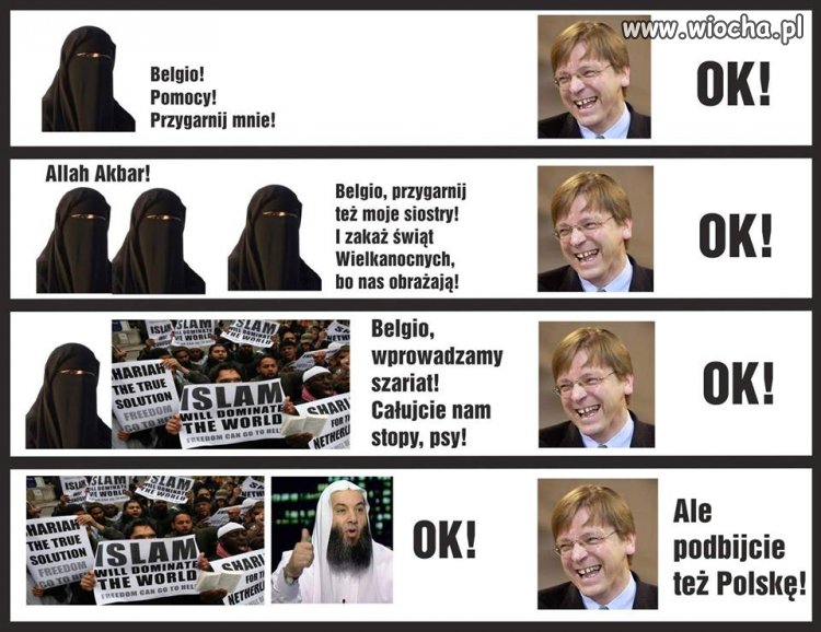 Belgio, oby wam kredek nie zbrakło  