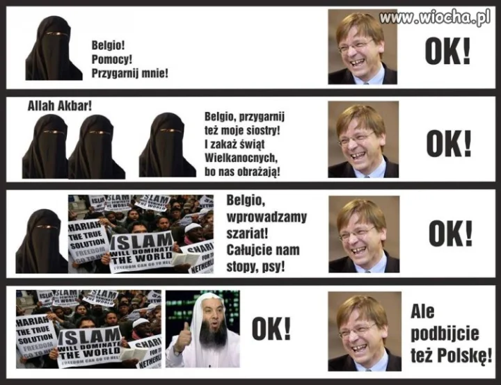 Belgio, oby wam kredek nie zbrakło  