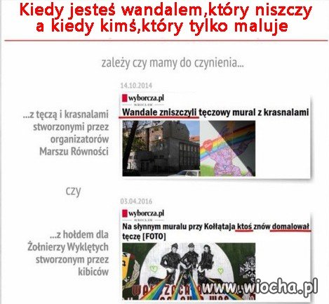 Kiedy jesteś wandalem a kiedy kimś