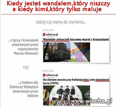 Kiedy jesteś wandalem a kiedy kimś
