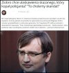 Chore! Swego czasu za zrzucenie czapki fakt 